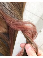 ヘアテリア リュウ 大塚(hair teria ryu) インナーカラー×ピンク【ryu 大塚 北口】