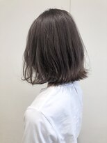 モリオフロムロンドン 大宮店(morio from London)&nbsp;【morio坪井】外ハネミディ×柔らかグレージュ×ケアブリーチ