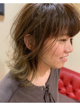 ヘアアンドスペース ベロン(hair&space velon) ウルフレイヤー