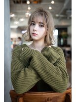 オースティン 錦糸町(AUSTIN)&nbsp;AUSTIN☆外ハネボブアッシュブラウンネオウルフツイストパーマ