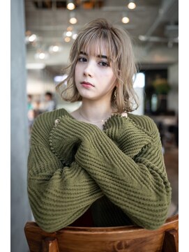 オースティン 錦糸町(AUSTIN) AUSTIN☆外ハネボブアッシュブラウンネオウルフツイストパーマ