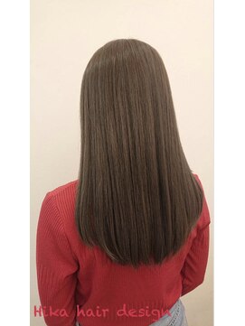 ヒカ ヘアーデザイン(Hika hair design) 艶髪ロング