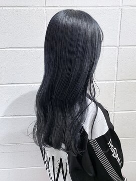 ココ 原宿(KOKO) 【GUEST_STYLE】Blue Black         #ケアブリーチ#ダブルカラー