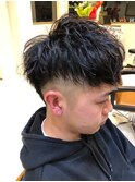 スパイラルパーマ