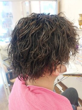 ラヴェルデ メンズカット×ツイストパーマ