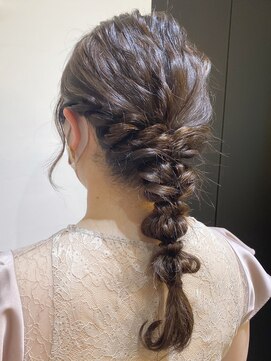 サロンドミルク 溝の口店(salon de MiLK) あみおろしヘアセット