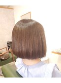 【harurara hair大分/明野】前下がりボブ
