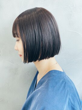 ワク(WAKU) 【WAKU】シンプルボブ ヘルシースタイル