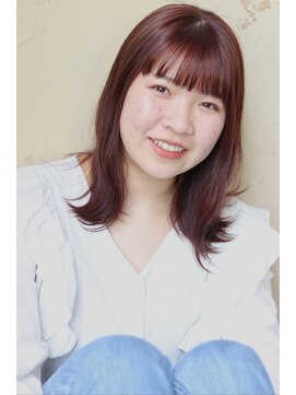 ビーワールド(B WORLD) のばしかけでも可愛いく！ ガーリーなナチュラル外ハネヘア