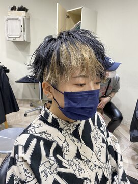 エル(EL by green) 《tomi》メンズライクショート×韓国風カラー