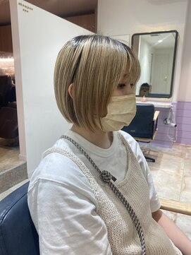 ネオリーブエクラ 上野御徒町店(Neolive eclat) ミニボブ　上野御徒町