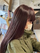 ア セカンド 清藤美容室第弐號(a sekand)&nbsp;ダブルカラーのパープルカラースタイル