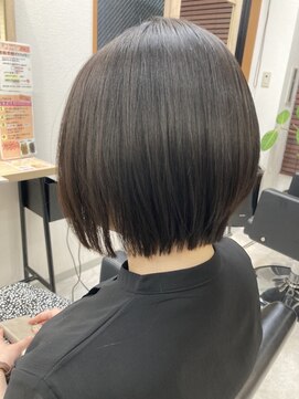 エルプラスヘアー(L+hair) 絹髪再現　美髪ストレートヘア（20代後半・くせ毛改善）