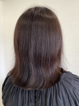 すみれ美容室 セミロング