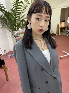 ペッシェ(pesce) ayato/イメチェン/チェリーブラウン/モード/ダークアッシュ