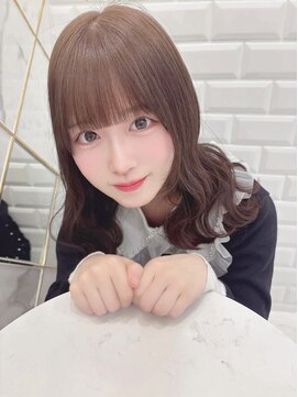 リルミー(Lilme) 上品ブラウン×可愛いアイドル前髪♪まゆ