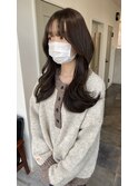 ロングレイヤー 透明感カラー