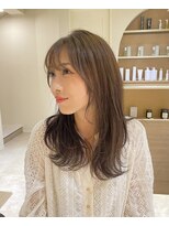 クーナバイトマト 横浜(Cuna by TOMTO)&nbsp;【RYOSUKE】レイヤーカット_トーンアップ_夏ベージュカラー