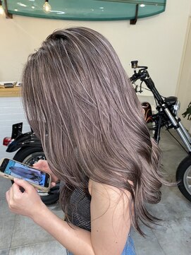 ヘアーメイク チョコ(hair make choco) ダブルカラー（ミルクティーベージュ）