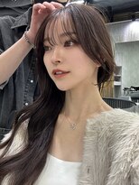 シティ(CITY) 顔まわりカット 韓国レイヤー シースルーバング 2wayバング