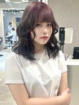 ソル ジングウマエ(SOL JINGUMAE)&nbsp;mayu指名//ルーツカラーデザインピンクラベンダーグレージュ