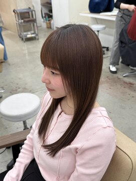 ニュート(Neut ) 前髪カットクロスパーマ