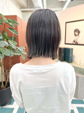 ノエ(noe) ホワイトグレージュ/デジタルパーマ/チェリーブラウン/栄n12