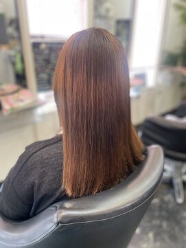 リュウ美容室 ロング縮毛矯正