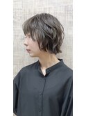 ボブパーマ、波ウェーブ、ショートボブ