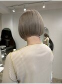 ミニボブ/ミルクティーベージュ/氏川洸希/ハイトーン