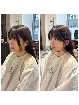 アンジュレーブ(AngeReve) 前髪カット・顔周りカットで大変身★レイヤーカットお任せ下さい
