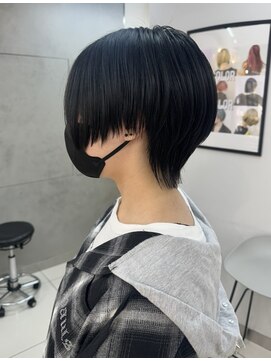 ヴェイン 渋谷(vain) 前下りウルフ 中性ウルフ