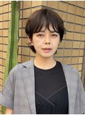 ショートウルフ/パーマ