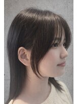 テラ(terra)&nbsp;顔まわりの長さ・厚み・毛流れまで計算した小顔カット☆