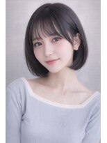 レム 仙台店(L.E.M) 【切りっぱなしボブ】