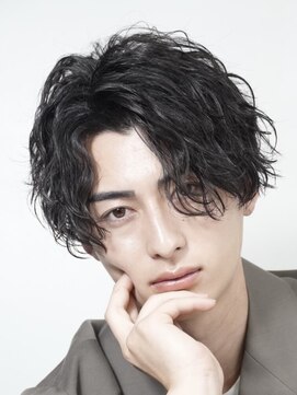 フィフス 札幌大通(fifth) 札幌スパイラルパーマルーズパーマメンズヘアシャドウパーマ緩め