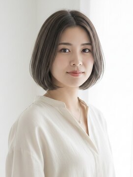 グランリュクス(GRANLUXE) 20代30代40代　イルミナカラー ビーチ ナチュラルシアーボブ