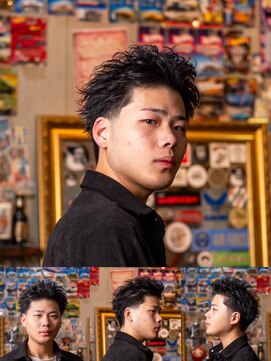 マーリィズバーバー 本店(MARLEY'S BAR BER) スパイキーショート