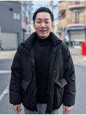 ツーブロックショート