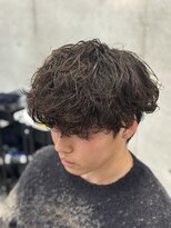 スウェル 稲毛店(Swell)&nbsp;MEN’S HAIR/サーフカール/刈り上げセンターパート/稲毛