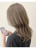 大人可愛い春カラー★ハイライトカラー◎ミルクティーベージュ
