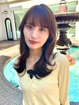 ラグーン 原宿 表参道(LAGOON) 美髪ストレート20代30代40代髪質改善前髪カット顔まわりカット