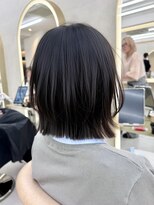 サンド 池袋 2nd(sand) 巻ける縮毛矯正で別人級の艶髪ボブ♪池袋/10代/20代/髪質改善