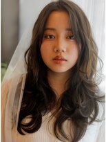 ベレッタ 楠葉店(veretta.) 髪質改善/韓国風レイヤーロング/小顔似合わせカット/くびれヘア