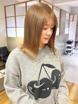 アカラ アネックス(acala annex) ハイトーンセミロング【20代30代40代/イルミナカラー/髪質改善】