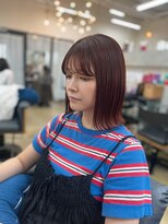 ココロ(COKORO)&nbsp;切りっぱなしボブ_酸性縮毛矯正