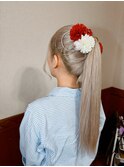 hair arrange