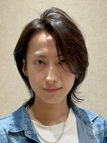 ジアン バイ ミルボン 西宮ガーデンズプラス(GIEN by milbon) リバースセンターパート/ニュアンスウルフ/ダウンバング西宮北口