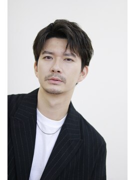 ヒップスリンク(Hip's Lnk) メンズショートパーマビジネススタイル刈り上げツーブロック