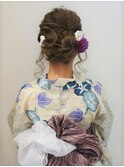 着物・浴衣に合うおしゃれなヘアセット♪